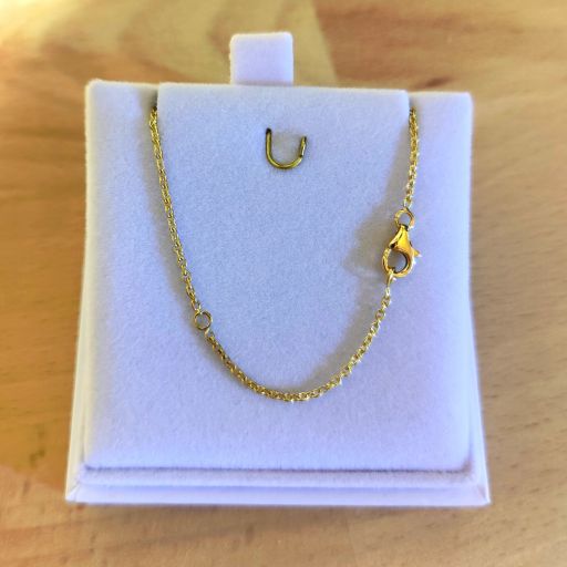 Ajout anneau de réglage en or 18 carats